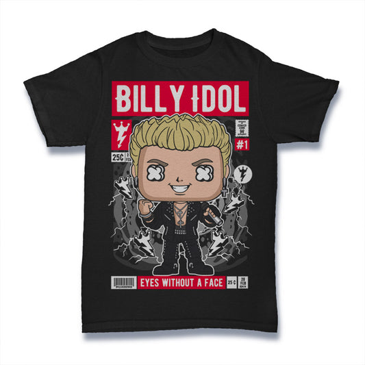 BILLY IDOL MUSIC SINGER BAND RETRO CLASSIC POP CULTURE UNISEX T-SHIRT