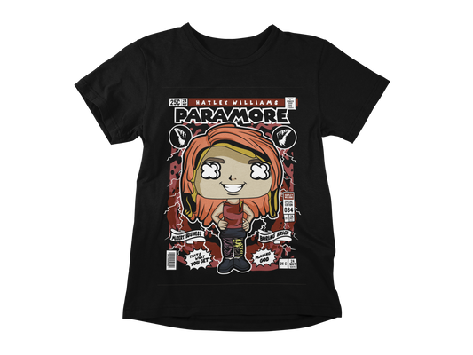 PARAMORE HAYLEY WILLIAMS SINGER BAND MUSIC RETRO CLASSIC POP CULTURE UNISEX T-SHIRT