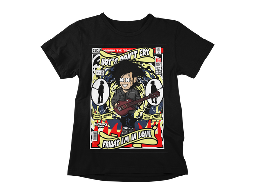 THE CURE ROBERT SMITH RETRO CLASSIC POP CULTURE UNISEX T-SHIRT