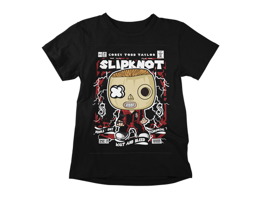 COREY TAYLOR SLIPKNOT SINGER BAND MUSIC RETRO CLASSIC POP CULTURE UNISEX T-SHIRT