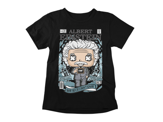 EINSTEIN GENIUS MOVIE ICON RETRO CLASSIC POP CULTURE UNISEX T-SHIRT